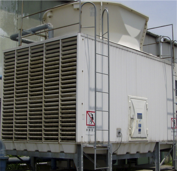 Photos of the cooling tower